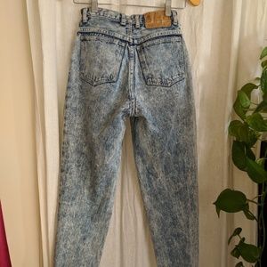 Vintage acid was jeans